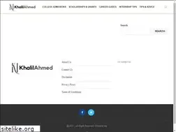 Sites similar to khalilahmed.com