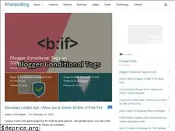 Sites similar to khalistablog.blogspot.com