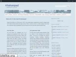 Sites similar to khalsaspad.com