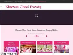 Sites similar to khammaghanievents.com