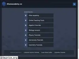 Sites similar to khanacademy.co
