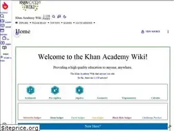 Sites similar to khanacademy.wikia.com