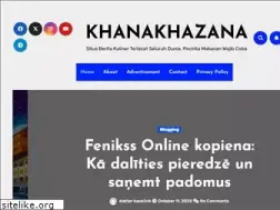 Sites similar to khanakhazana.org
