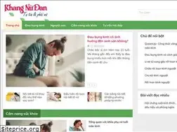Sites similar to khangnudan.vn