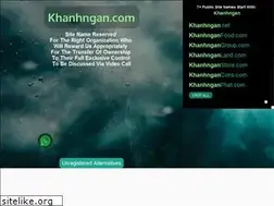 Sites similar to khanhngan.com