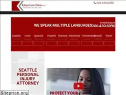 Sites similar to khaninjurylaw.com