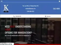Sites similar to khanlaw.com