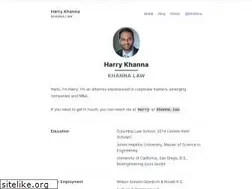 Sites similar to khanna.law