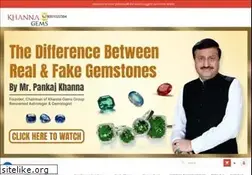 Sites similar to khannagems.com