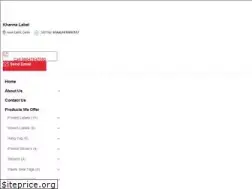 Sites similar to khannalabel.com