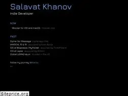 Sites similar to khanov.me