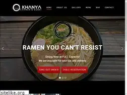 Sites similar to khanyaramen.com