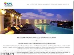 Sites similar to khaosanpalacehotels.com