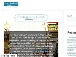 Sites similar to khaosanroad.com