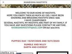 Sites similar to kharismamastiffs.com