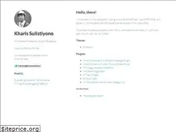Sites similar to kharissulistiyo.github.io
