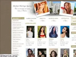Sites similar to kharkovmarriageagency.com