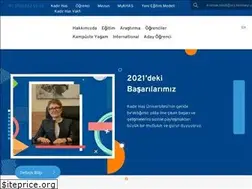 Sites similar to khas.edu.tr
