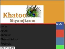 Sites similar to khatooshyamji.com