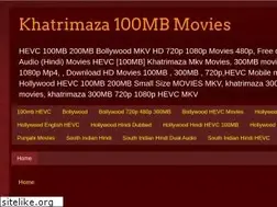 Sites similar to khatrimaza-100mb.blogspot.com