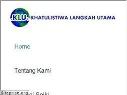 Sites similar to khatulistiwalangkahutama.com