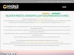 Sites similar to khayavolunteer.com