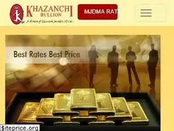 Sites similar to khazanchibullion.com
