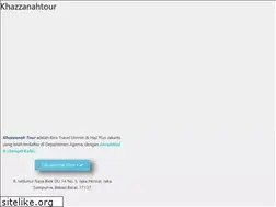 Sites similar to khazzanahtour.id