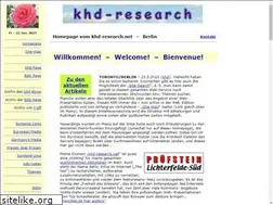 Sites similar to khd-research.net