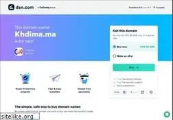 Sites similar to khdima.ma