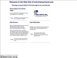 Sites similar to kheesanfood.com