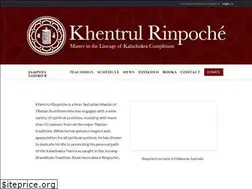 Sites similar to khentrulrinpoche.com