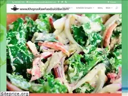 Sites similar to kheprasrawfoodjuicebar.com