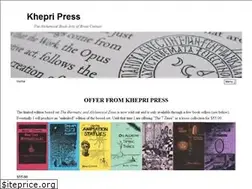 Sites similar to khepripress.com