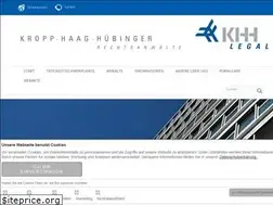Sites similar to khh-legal.de