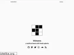 Sites similar to khimaros.com
