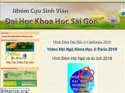 Sites similar to khoahocsaigon.com