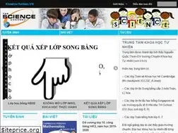 Sites similar to khoahoctunhien.vn