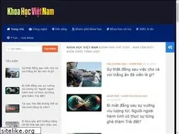 Sites similar to khoahocvietnam.com