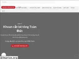 Sites similar to khoancatbetongtoanduc.com