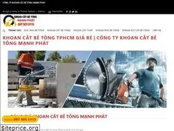 Sites similar to khoancatbetongtphcm.net