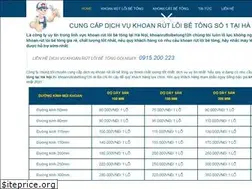 Sites similar to khoanrutloibetong12h.com