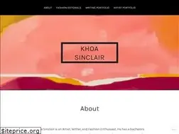 Sites similar to khoasinclair.co