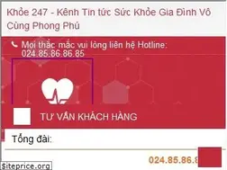 Sites similar to khoe247.vn