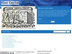 Sites similar to khoicapital.co.za