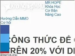 Sites similar to khoinghiepmmo.com