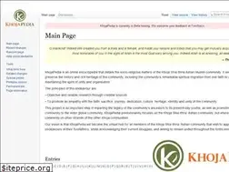 Sites similar to khojapedia.com