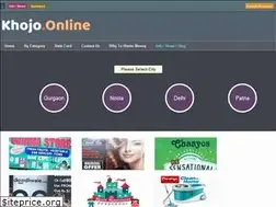 Sites similar to khojo.online