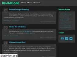 Sites similar to kholdstare.github.io