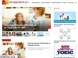 Sites similar to khonggioihan.net